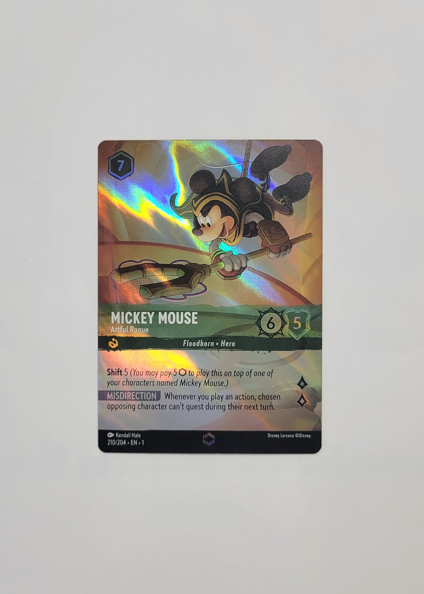 Mickey Mouse 210/204 (Enchanted) - Lorcana The First Chapter