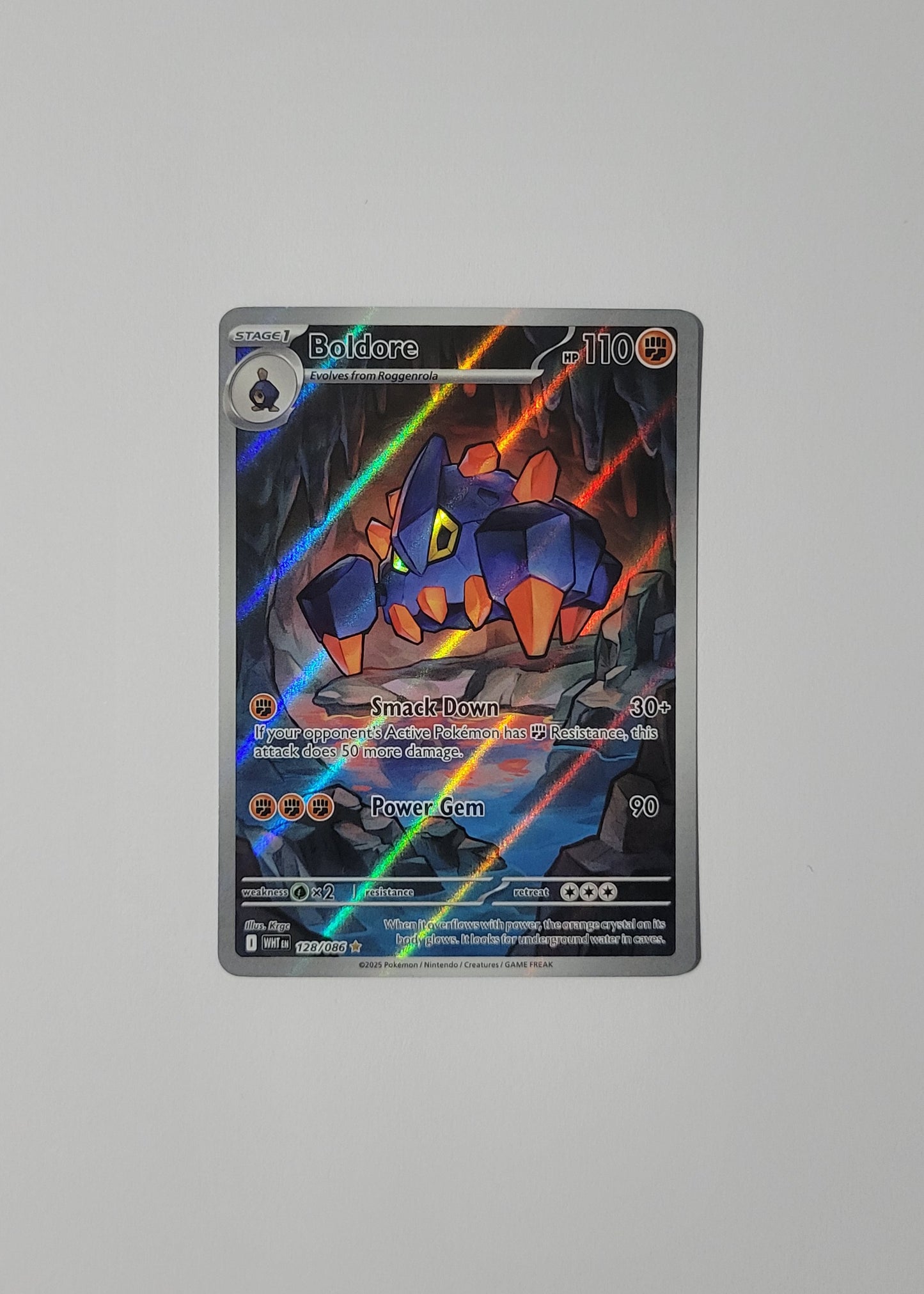 Boldore 128/086 - White Flare