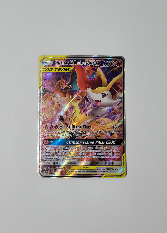 Charizard & Braixen GX SM230 - Black Star Promo