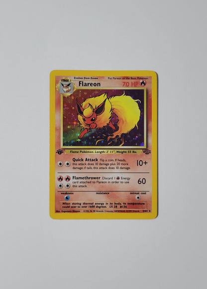 Flareon 3/64 (Holo) - Jungle (1st Edition)