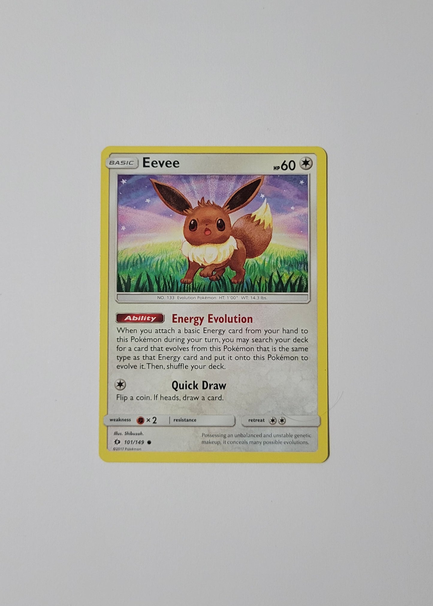 Eevee 101/149 - Sun & Moon