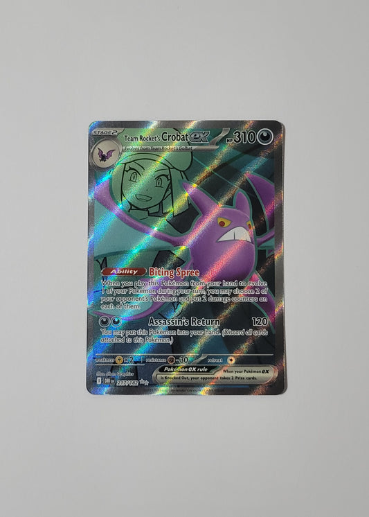 Team Rocket's Crobat ex 217/182 - Destined Rivals