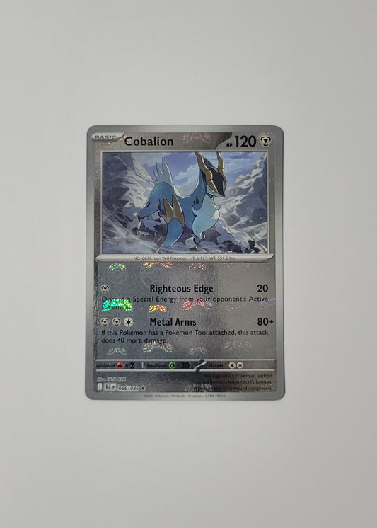 Cobalion 066/086 (Master Ball) - Black Bolt