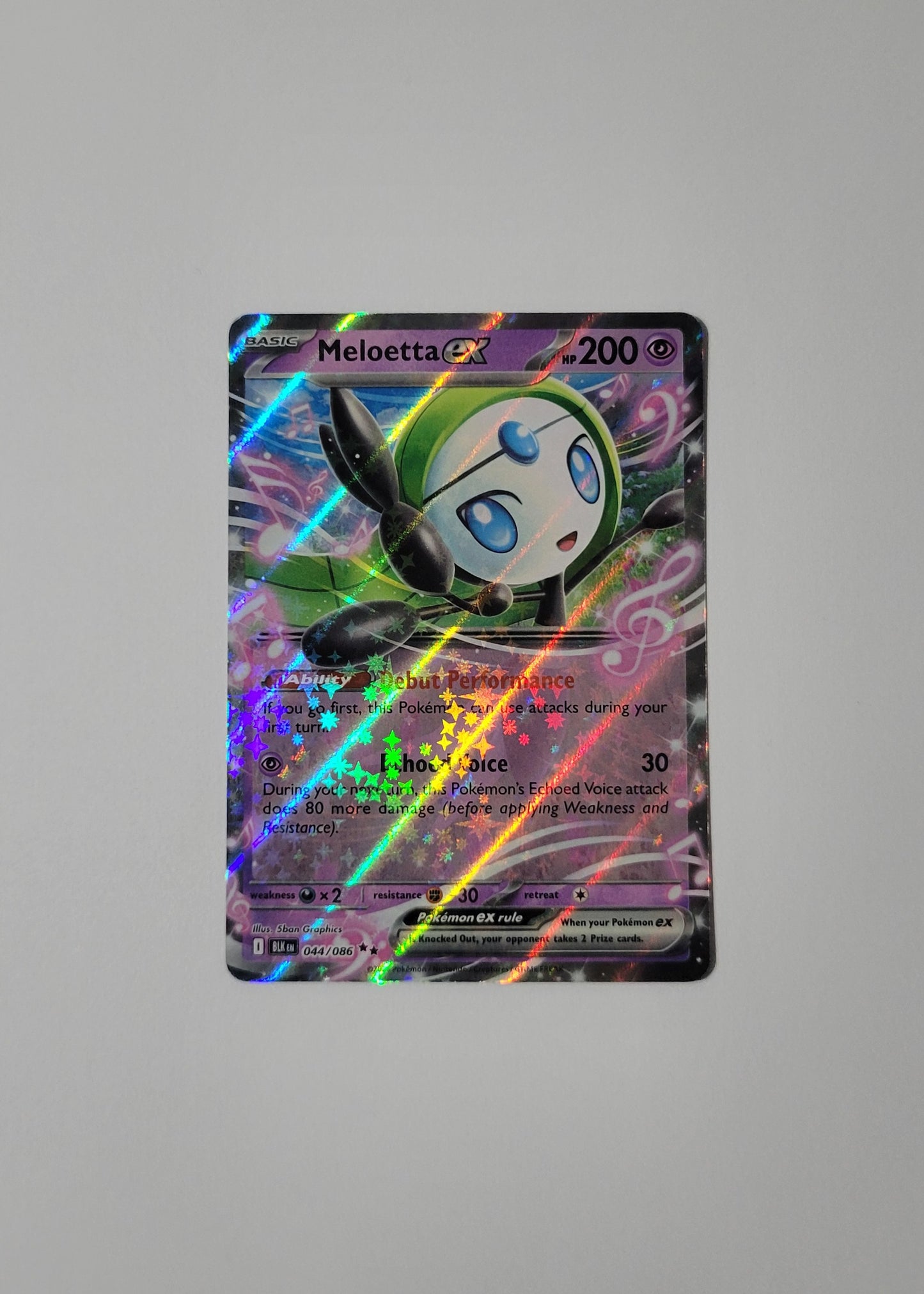 Meloetta ex 044/086 - Black Bolt