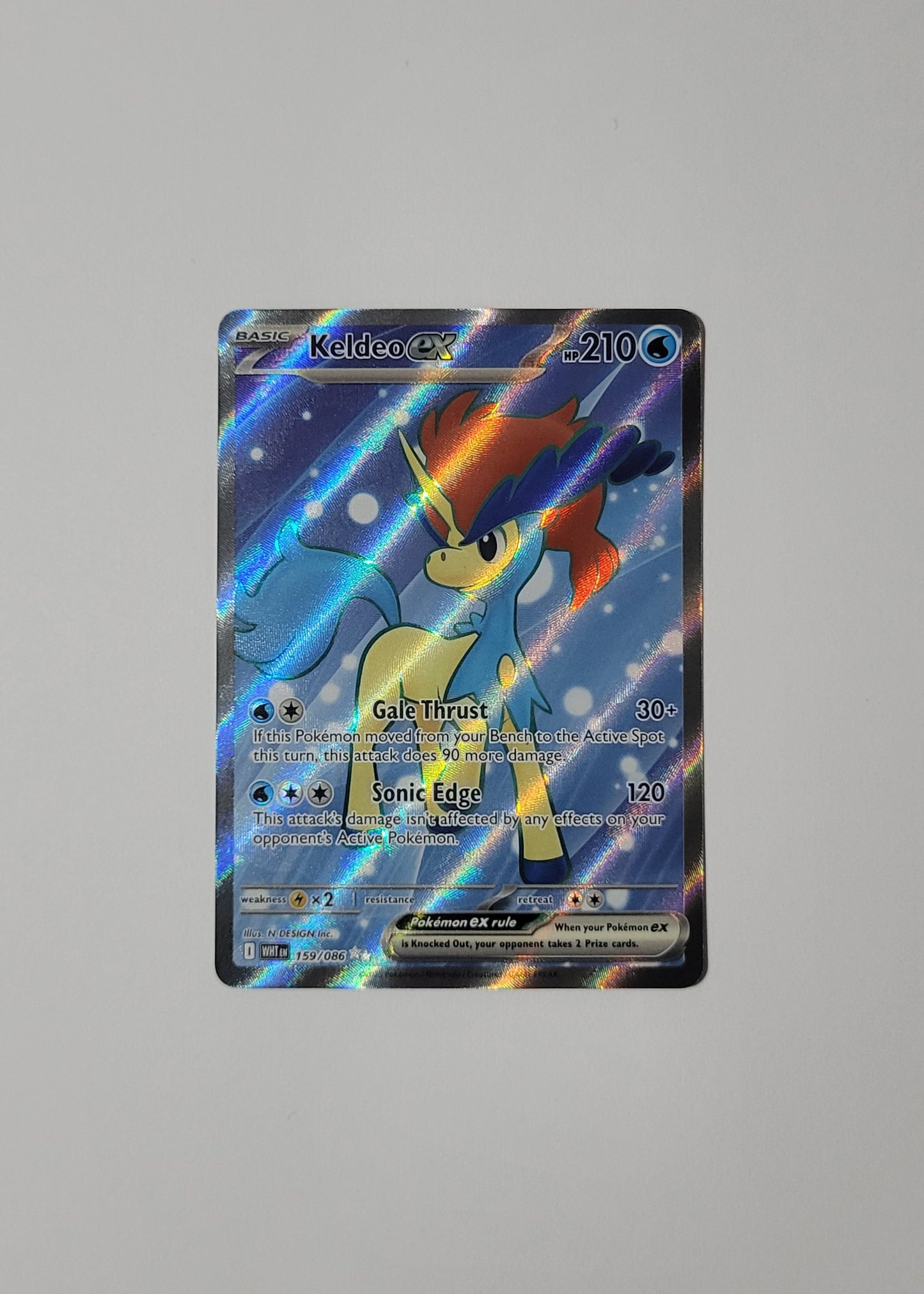 Keldeo ex 159/086 - White Flare