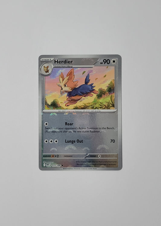 Herdier 075/086 (Poké Ball) - White Flare