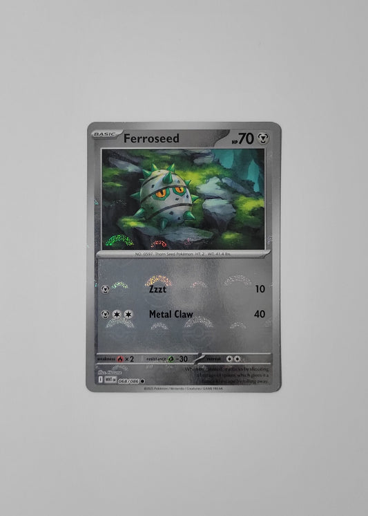 Ferroseed 068/086 (Poké Ball) - White Flare