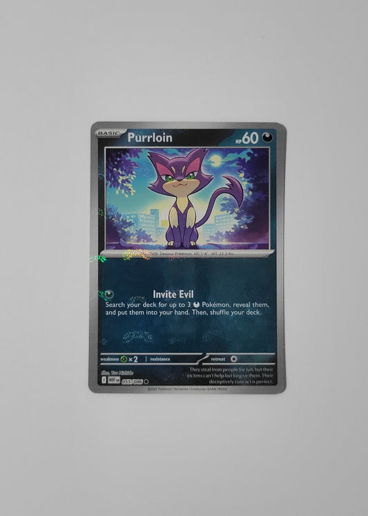 Purrloin 055/086 (Master Ball) - White Flare