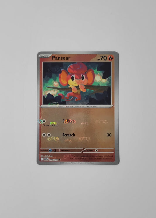 Pansear 014/086 (Master Ball) - White Flare