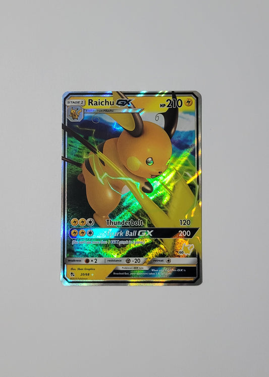 Raichu GX 20/68 (Pikachu Stamped) - Battle Academy