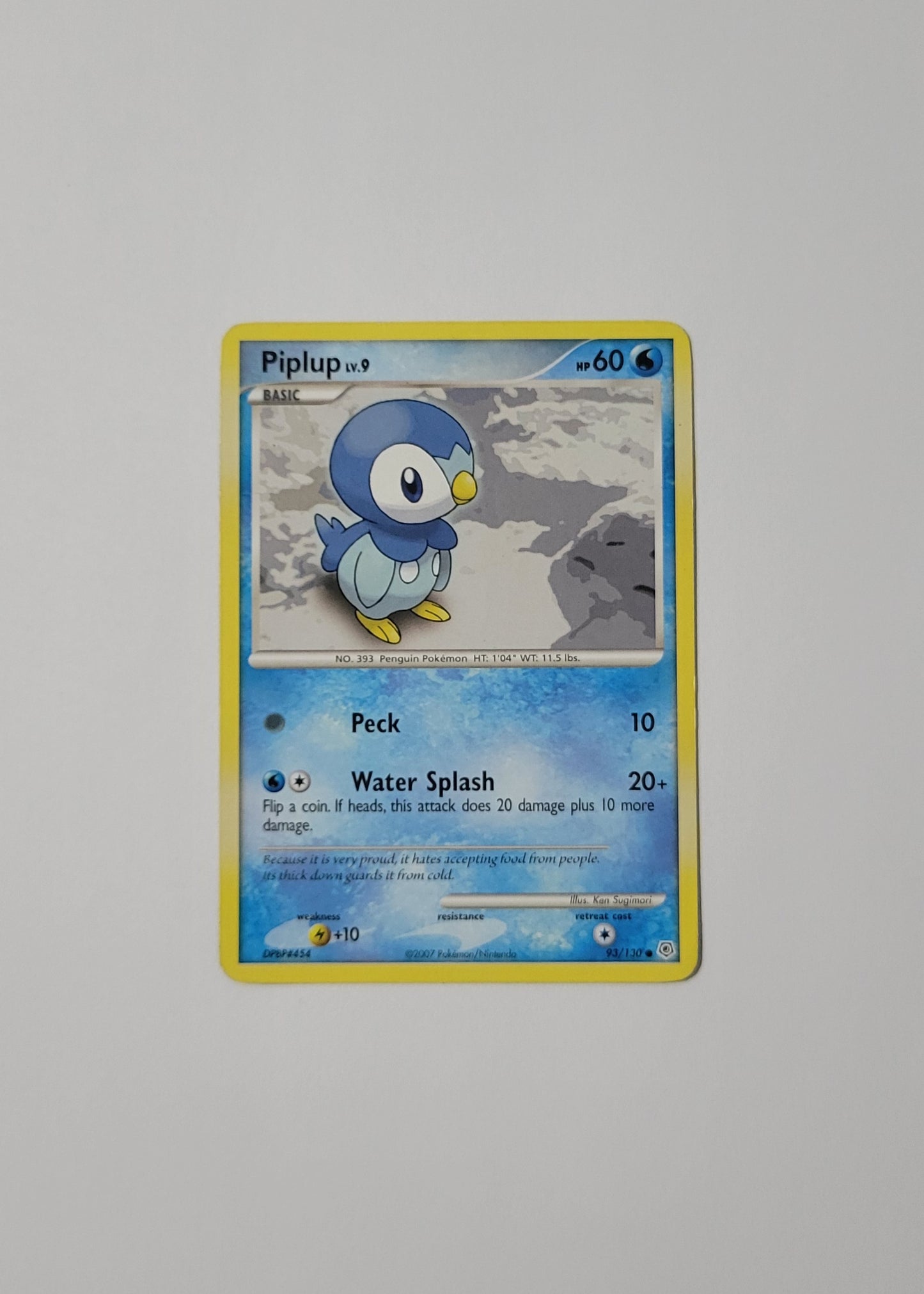 Piplup LV.9 93/130 - Diamond & Pearl