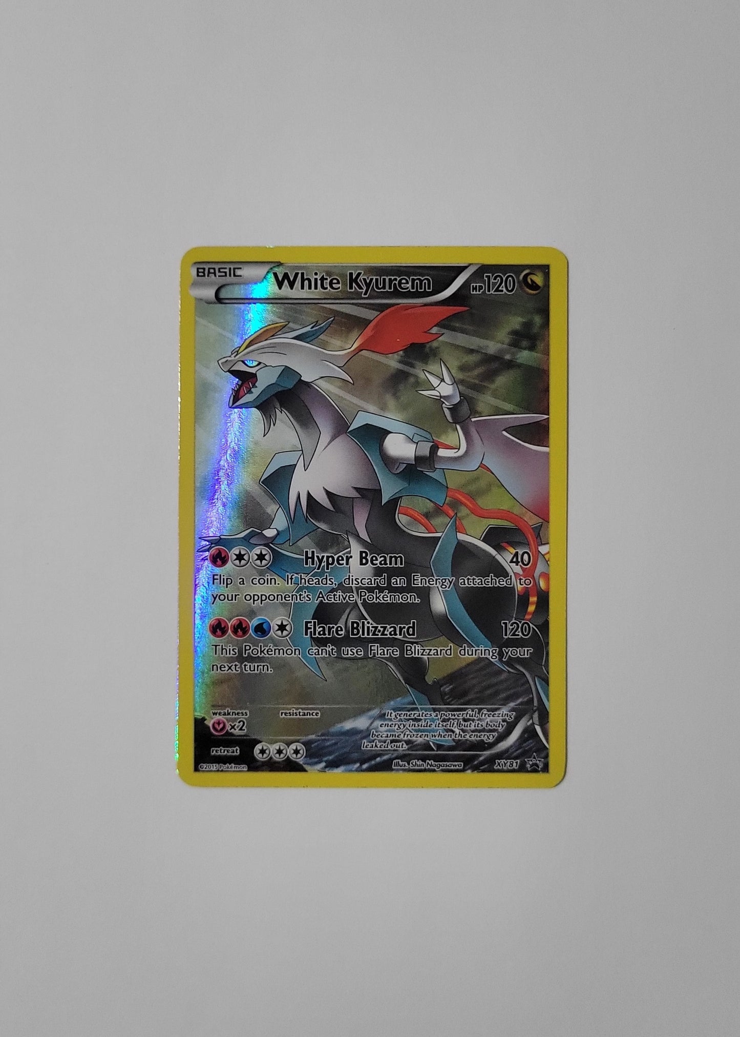 White Kyurem XY81 - Black Star Promo