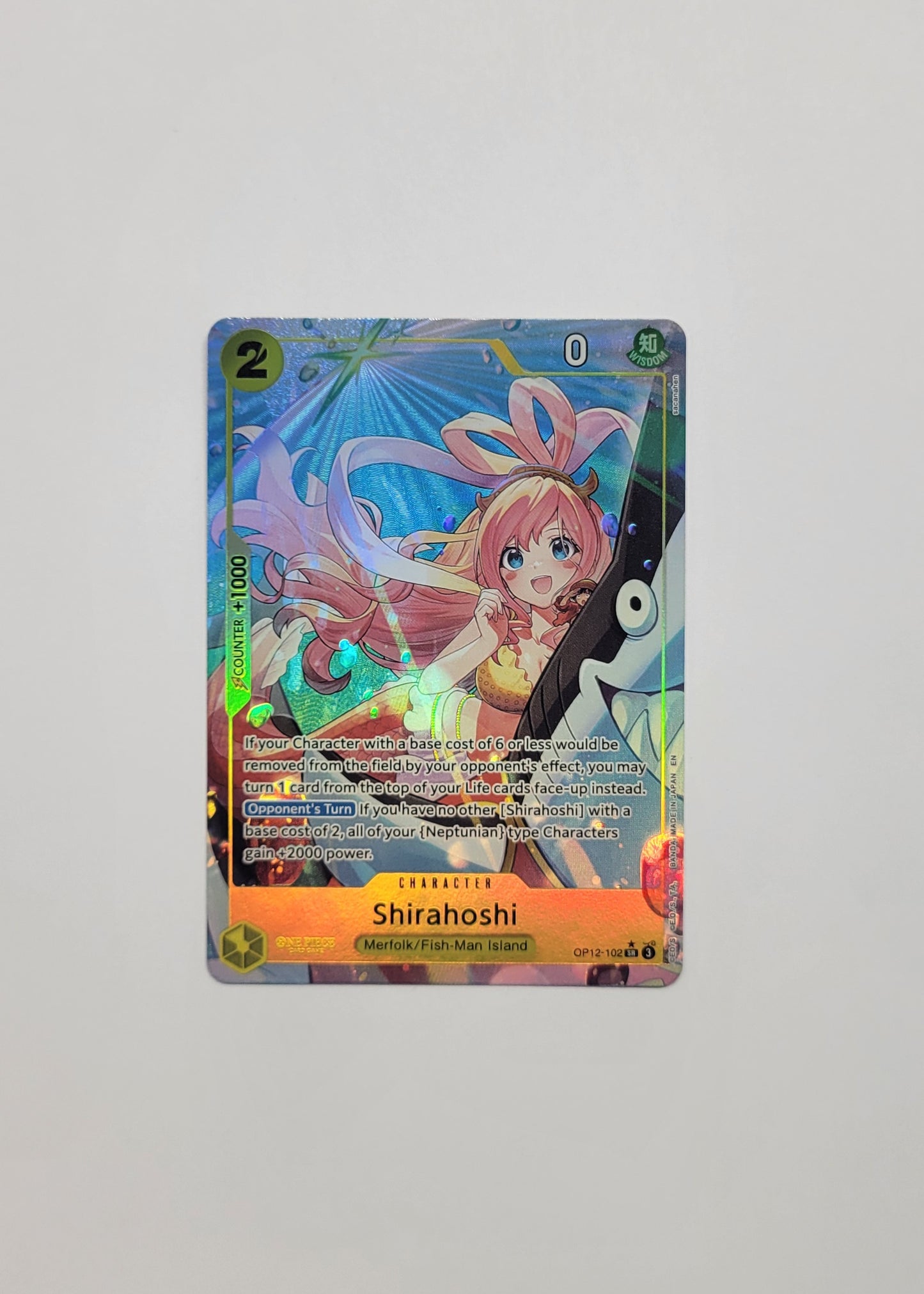 Shirahoshi OP12-102 - Legacy of the Master