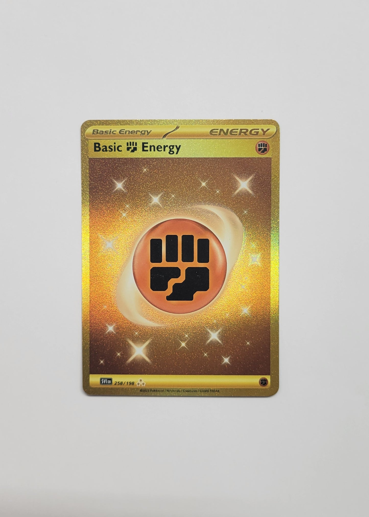 Basic Fighting Energy 258/198 - Scarlet & Violet