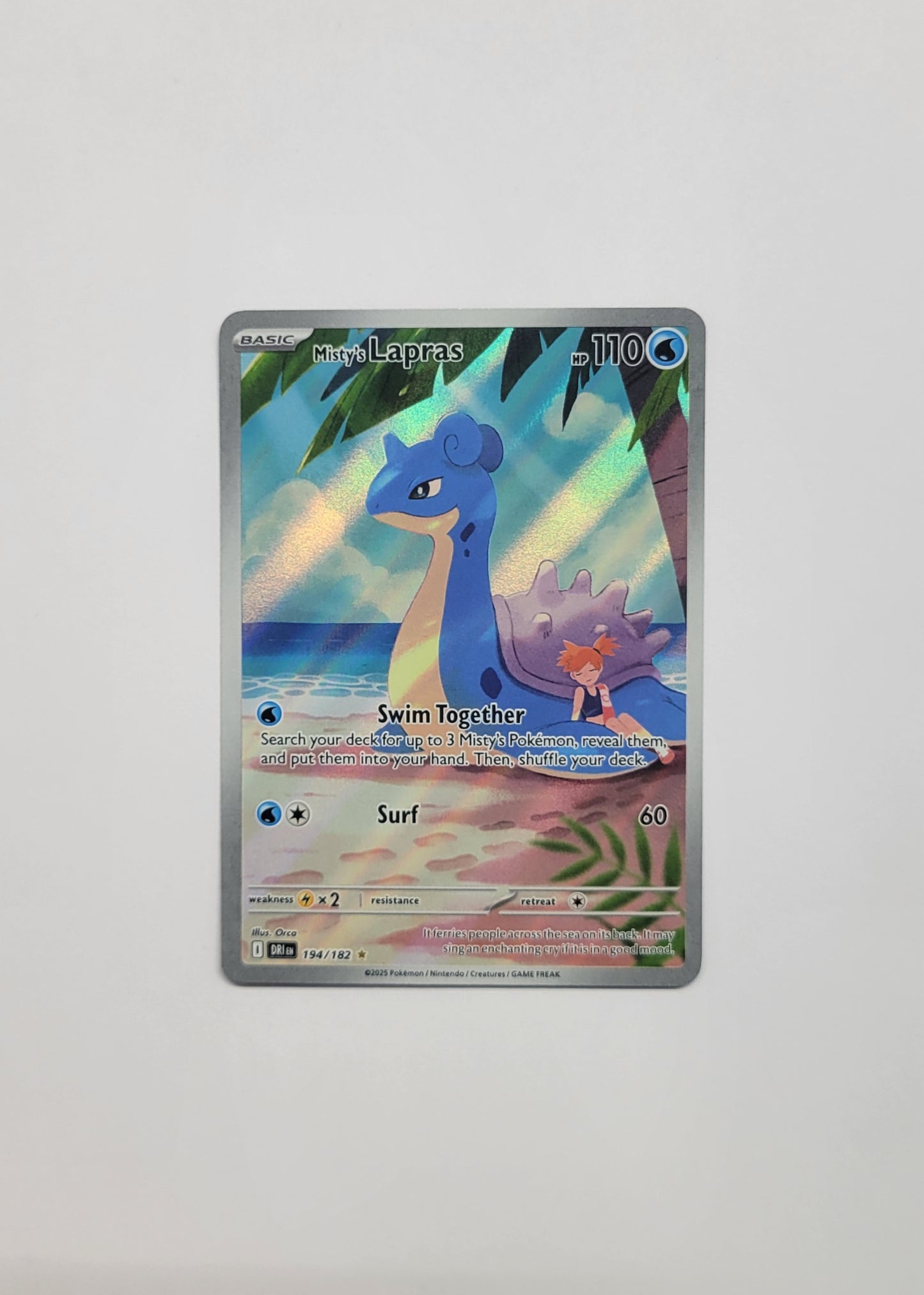 Misty's Lapras 194/182 - Destined Rivals