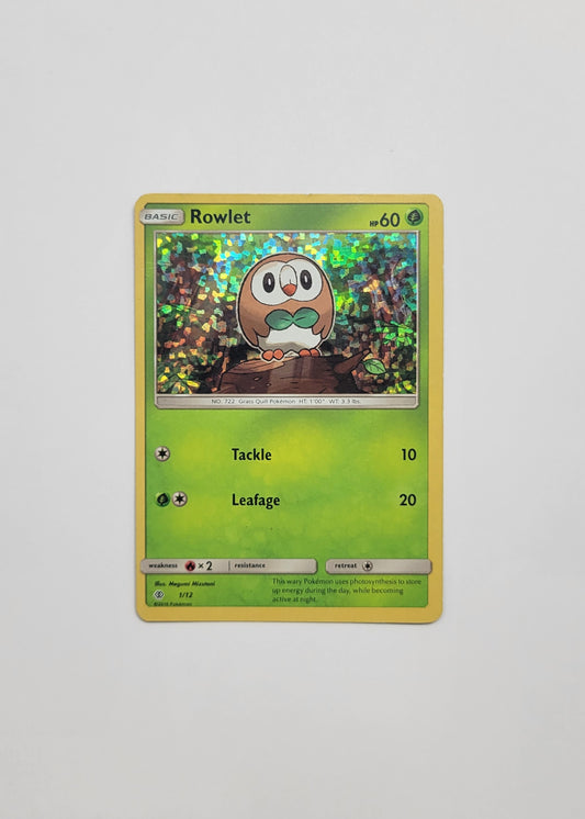 Rowlet 1/12 - McDonald's Promo 2017