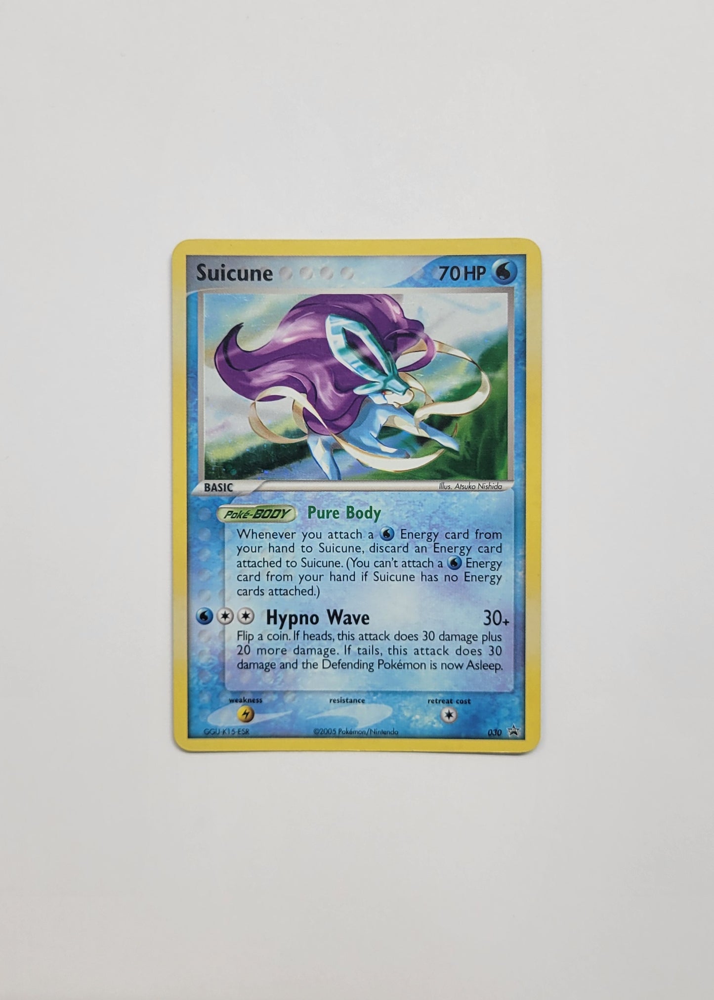Suicune 030 - Black Star Promo