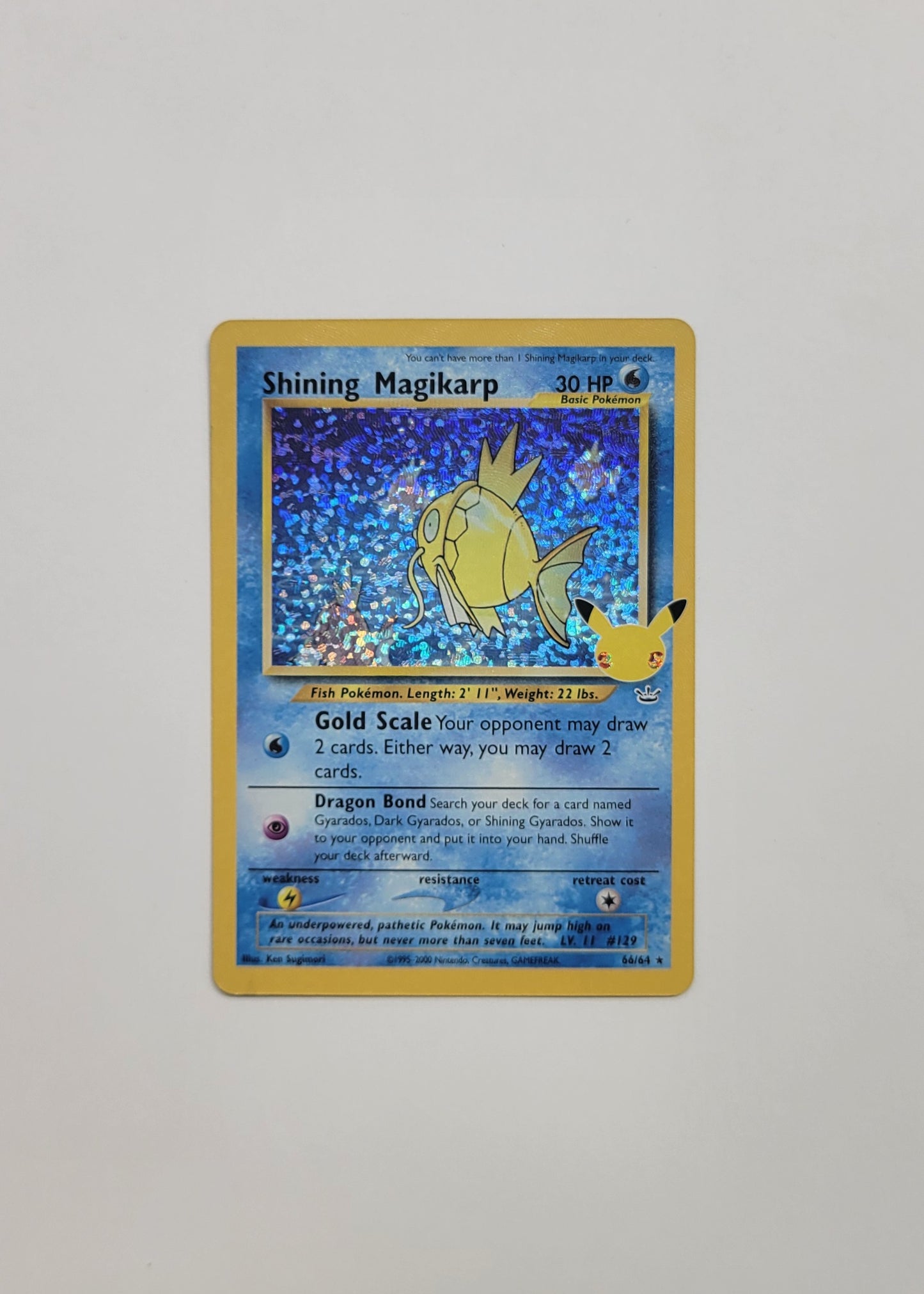 Shining Magikarp 66/64 - Celebrations