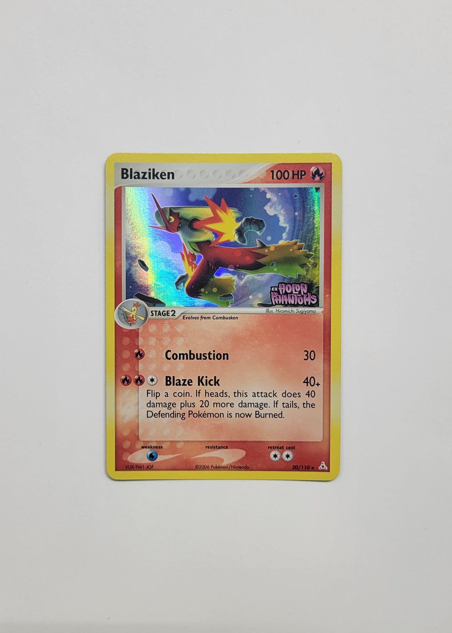 Blaziken 20/110 (Reverse Holo) - EX Holon Phantoms