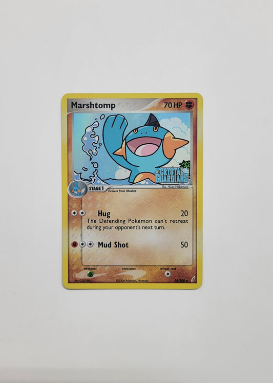 Marshtomp 38/100 (Reverse Holo) - EX Crystal Guardians