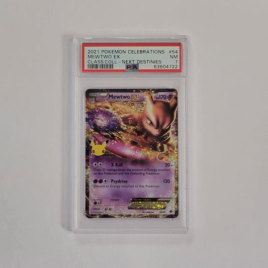 Mewtwo ex 54/99 - Celebrations - PSA 7