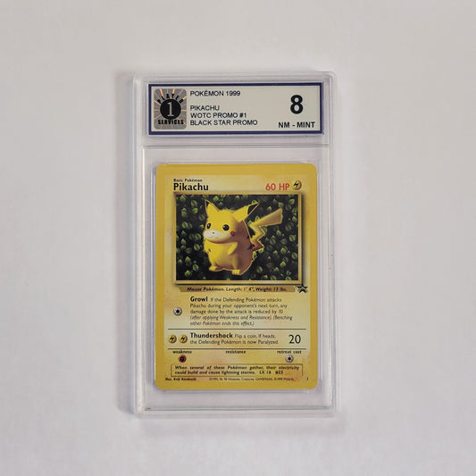 Pikachu 1 - Black Star Promo - P1S 8