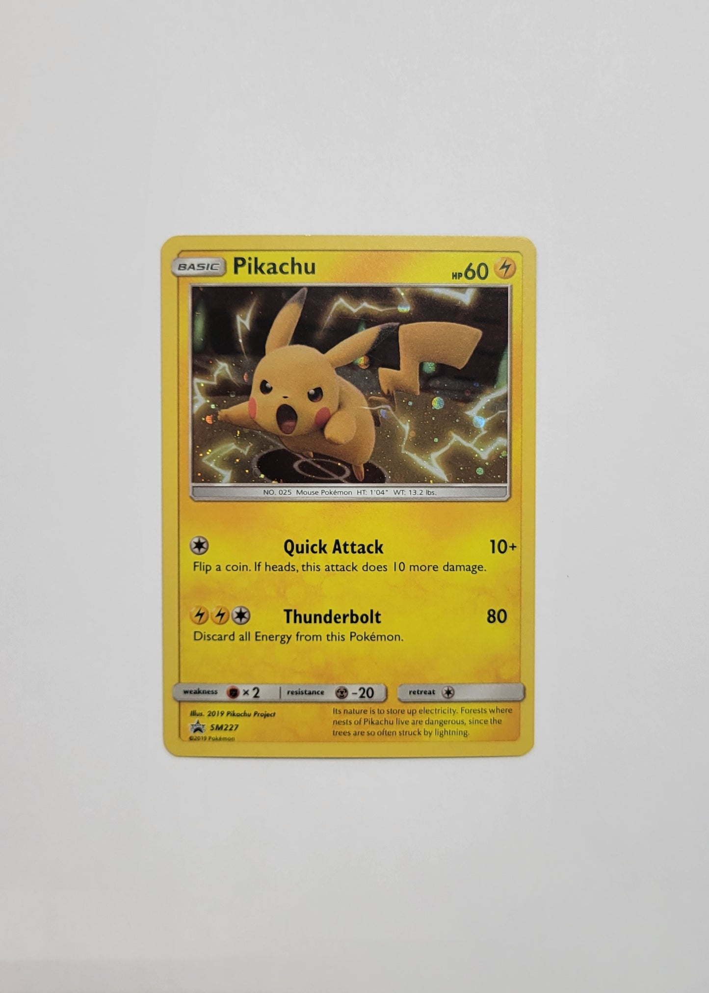 Pikachu SM227 - Black Star Promo