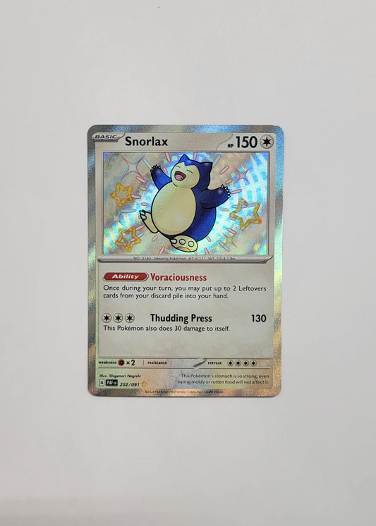 Snorlax 202/091 - Paldean Fates