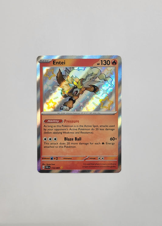 Entei 112/091 - Paldean Fates