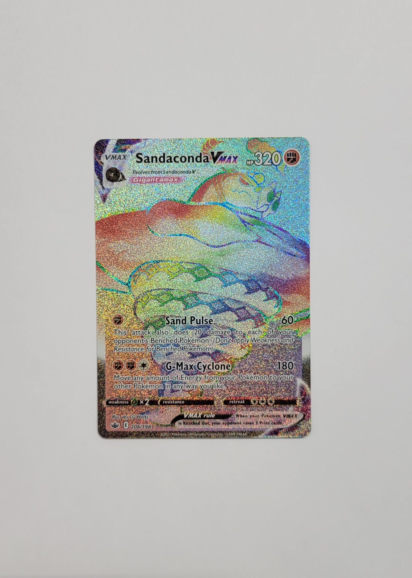 Sandaconda VMAX 206/198 - Chilling Reign