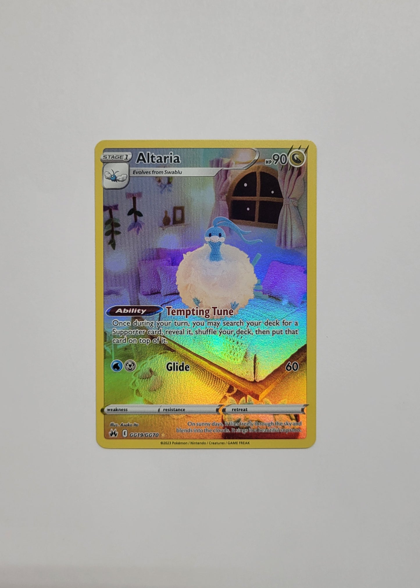 Altaria GG19/GG70 - Crown Zenith: Galarian Gallery