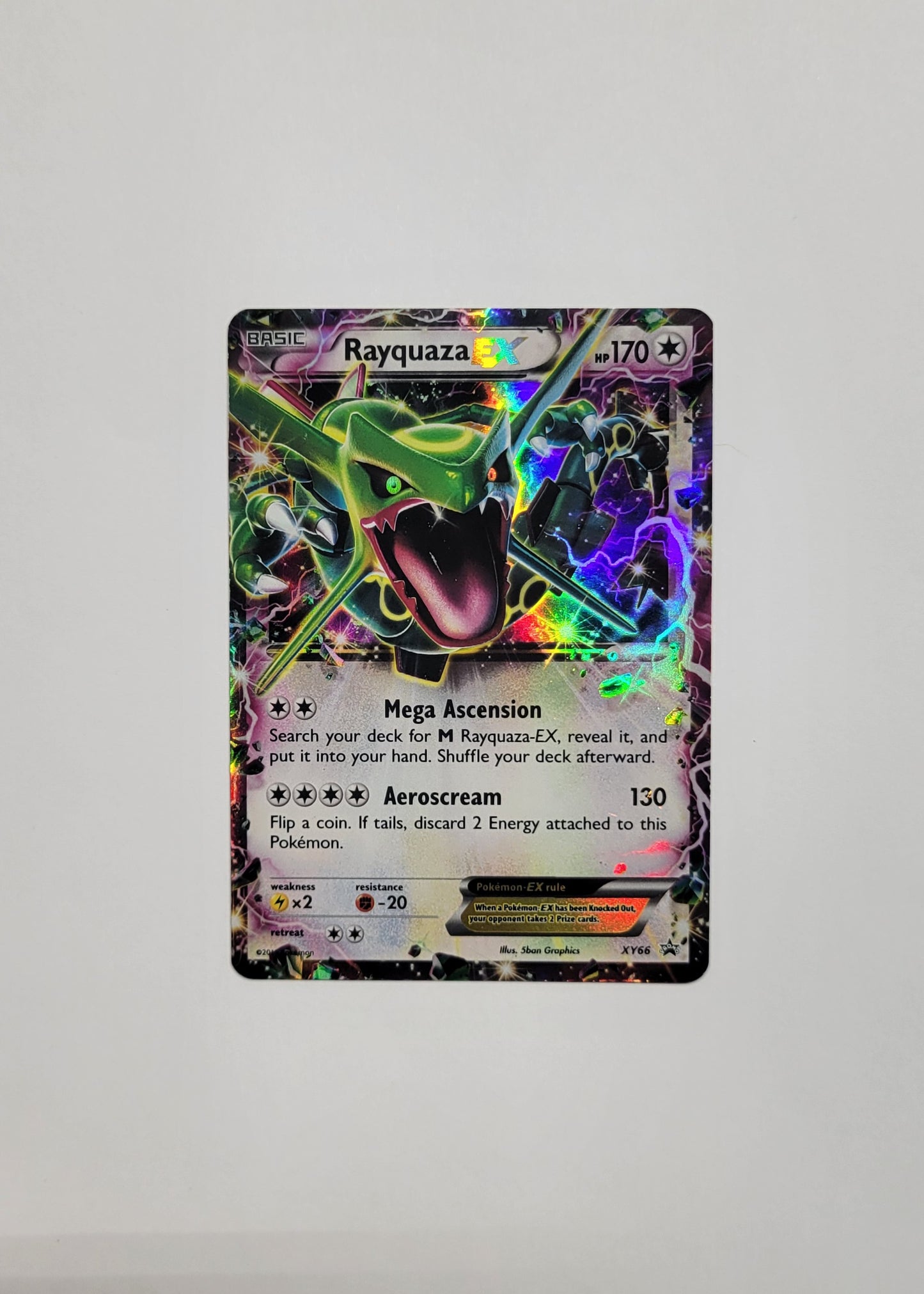 Rayquaza EX XY66 - Black Star Promo