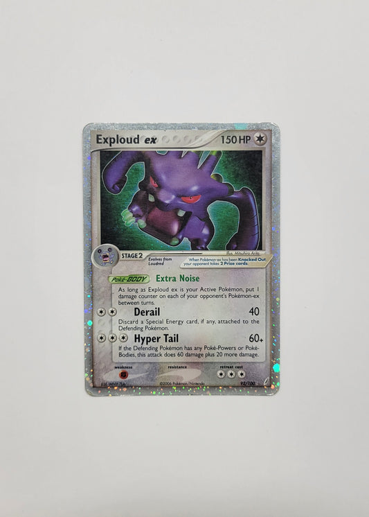 Exploud ex 92/100 (Holo) - EX Crystal Guardians