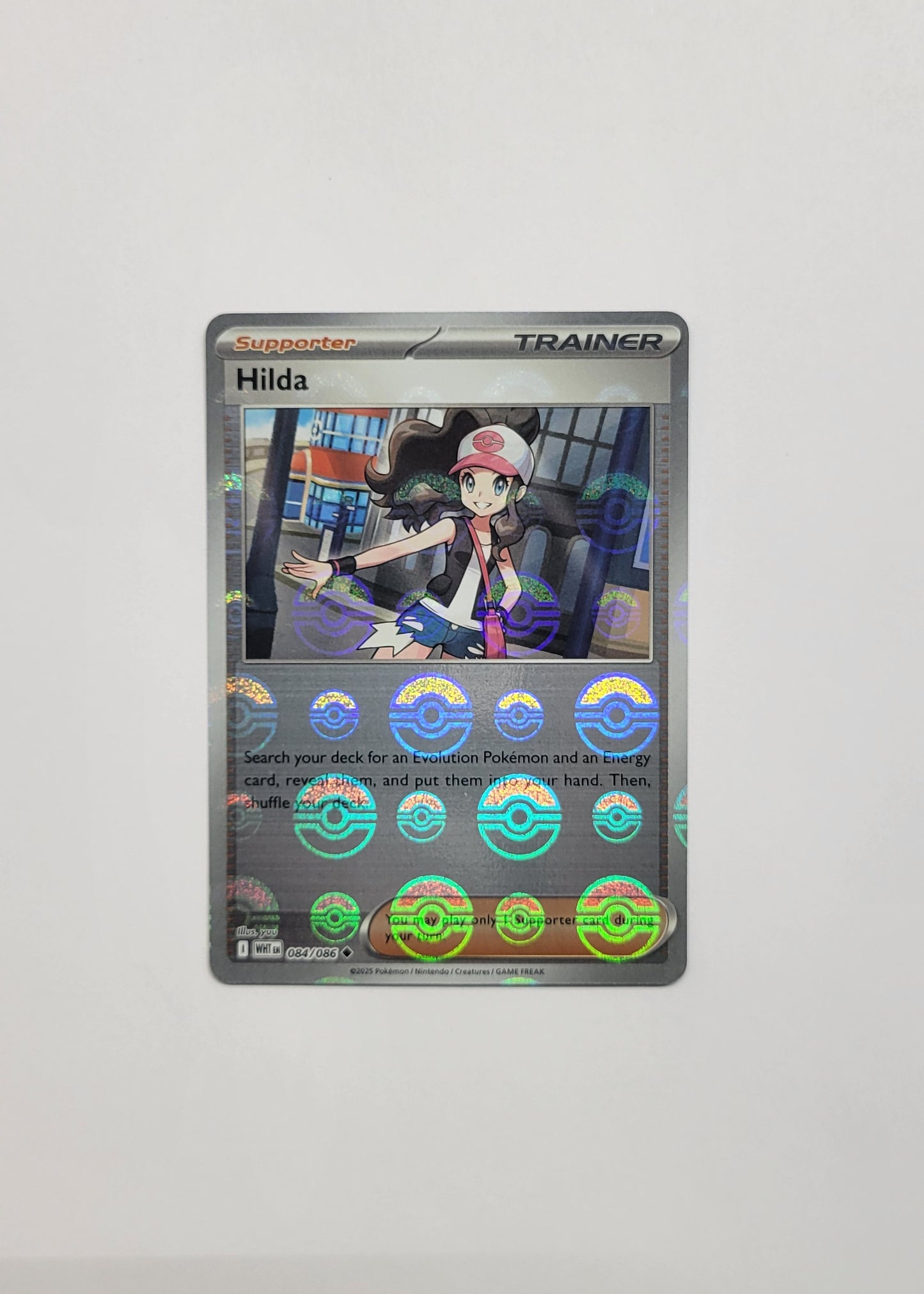 Hilda 084/086 (Poké Ball) - White Flare