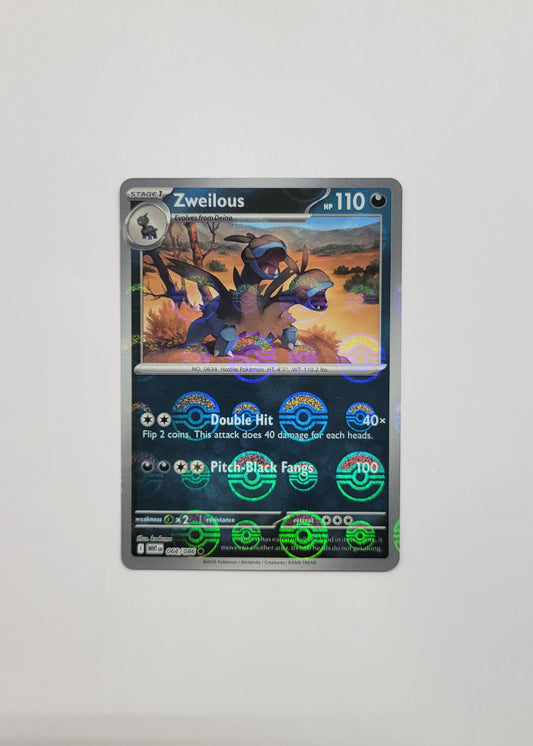 Zweilous 066/086 (Poké Ball) - White Flare