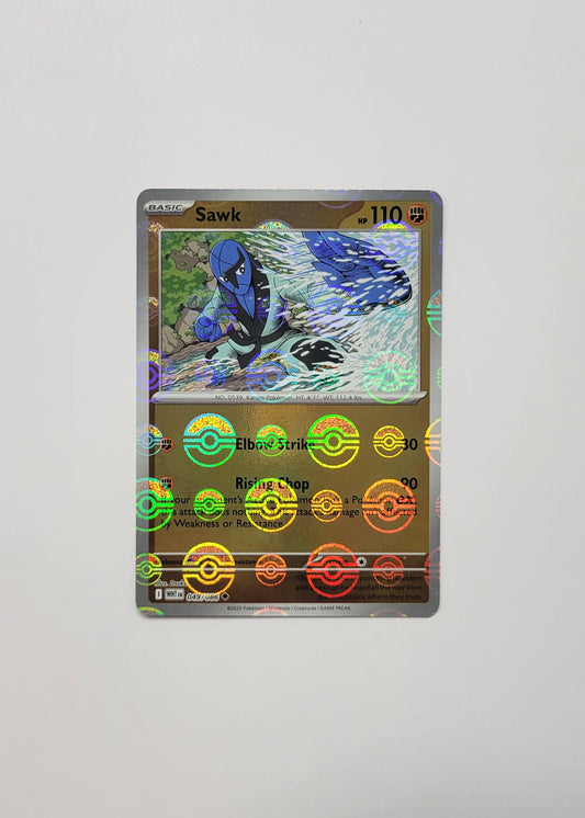 Sawk 049/086 (Poké Ball) - White Flare