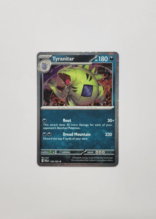 Tyranitar 135/193 (Cosmos Holo) - Paldea Evolved