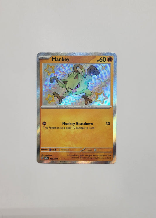 Mankey 169/091 - Paldean Fates