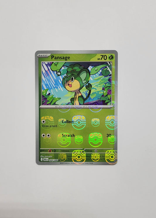 Pansage 004/086 (Master Ball) - Black Bolt