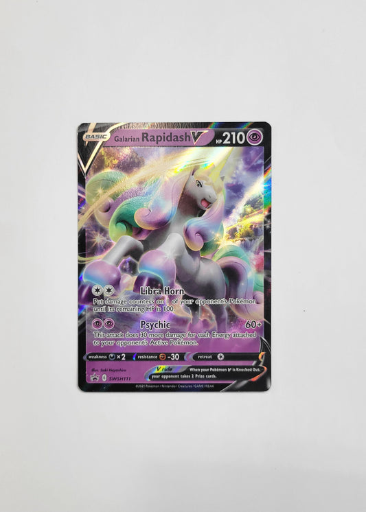 Galarian Rapidash SWSH111 - Black Star Promo
