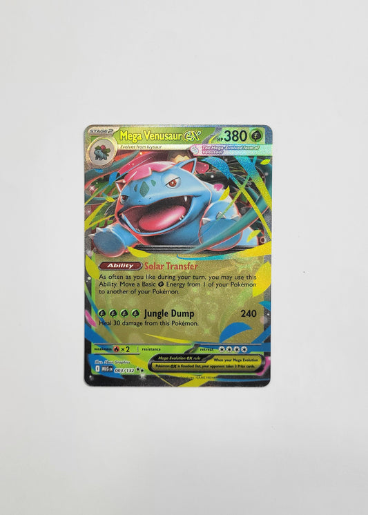 Mega Venusaur ex 003/132 - Mega Evolution