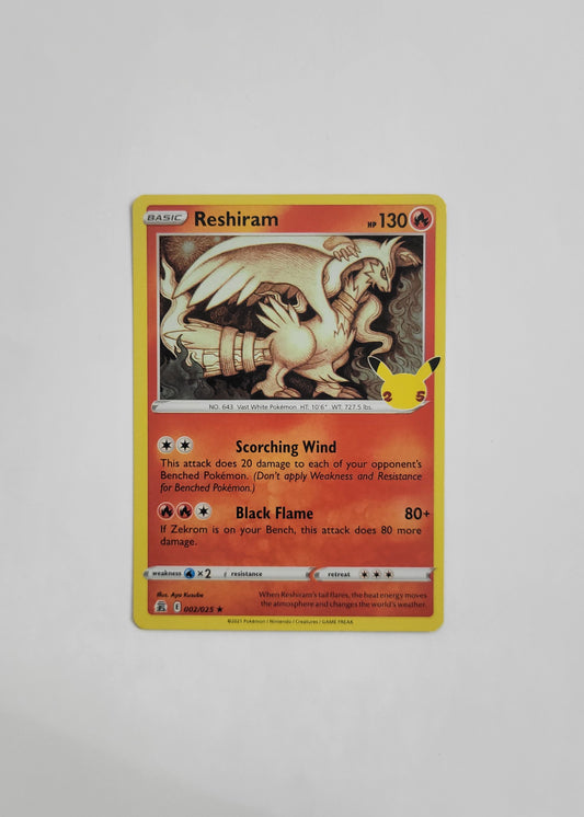 Reshiram 002/025 - Celebrations