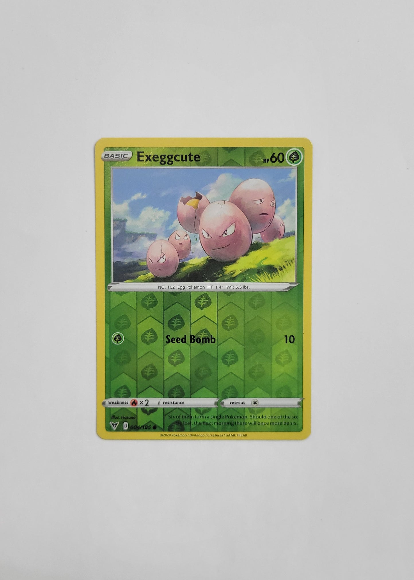 Exeggcute 004/185 (Reverse Holo) - Vivid Voltage