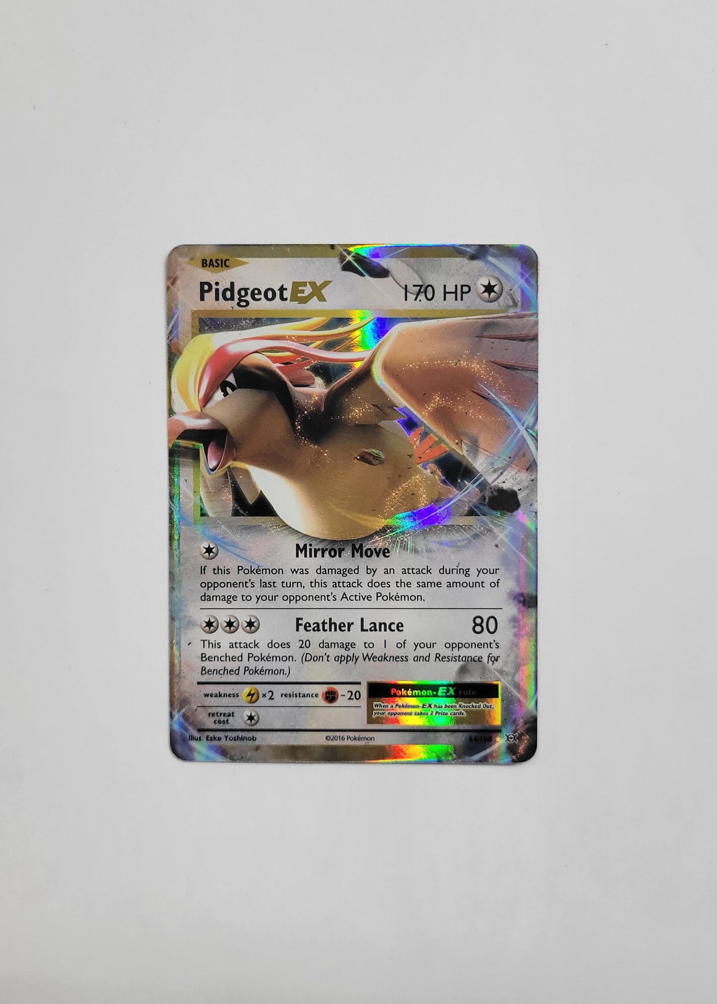 Pidgeot EX 64/108 - Evolutions