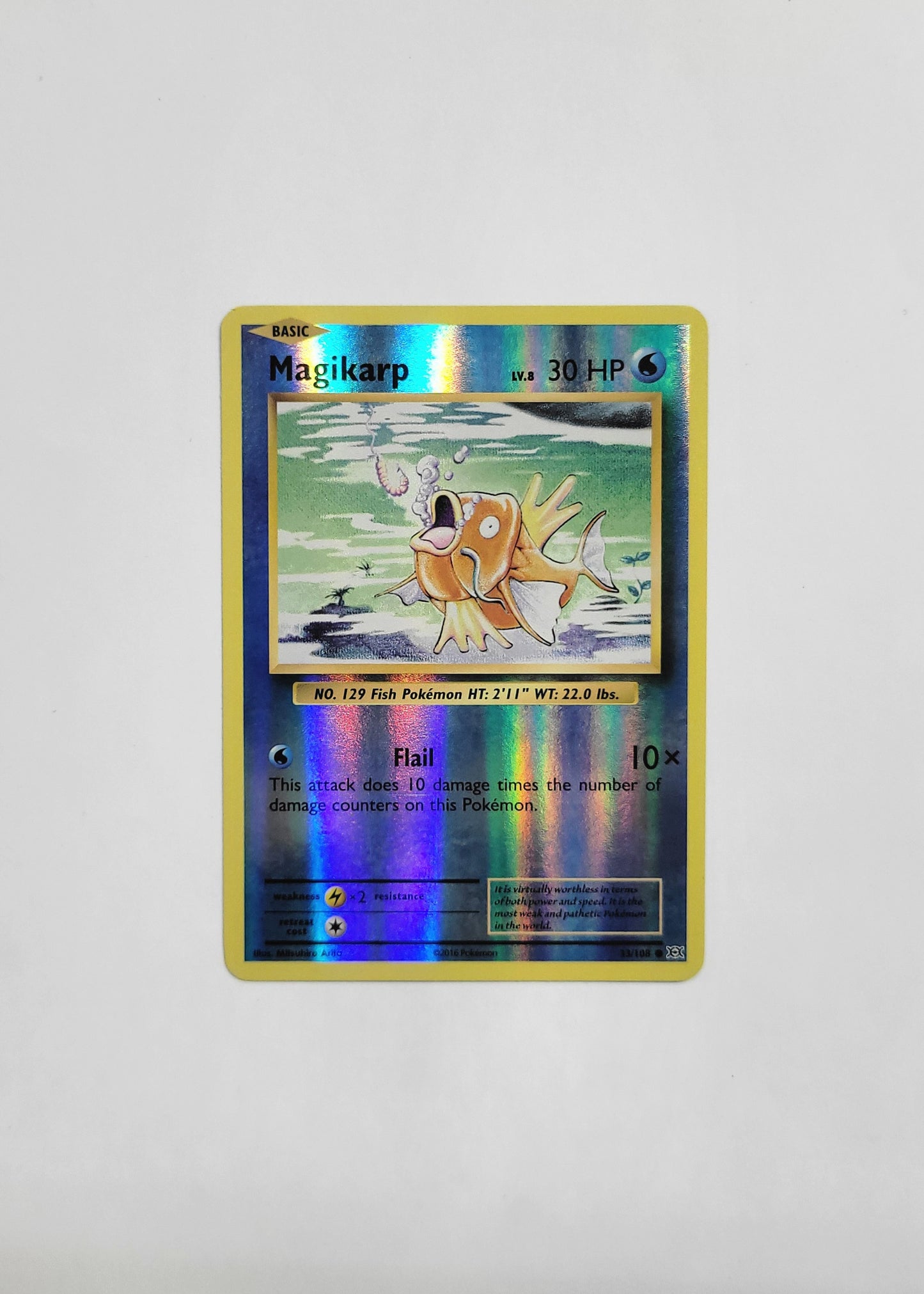 Magikarp 33/108 (Reverse Holo) - Evolutions