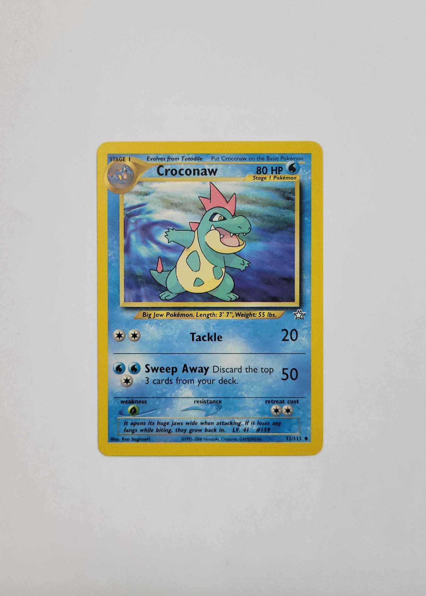 Croconaw 32/111 - Neo Genesis