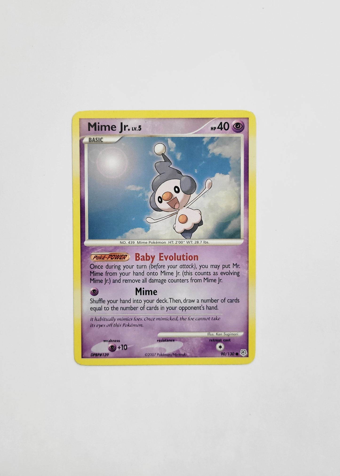 Mime Jr. LV.5 90/130 - EX Dragon Frontiers