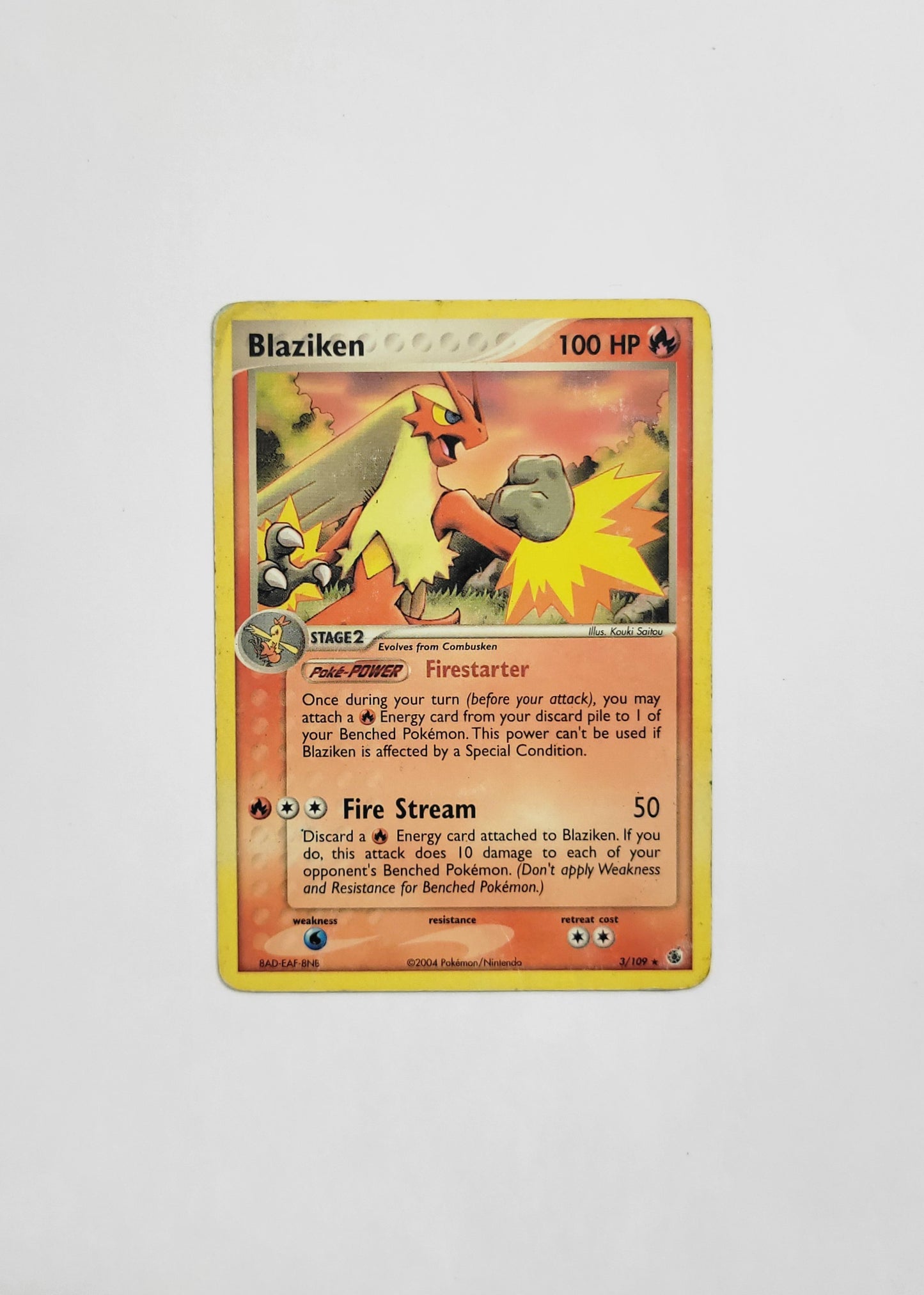 Blaziken 3/109 - Ruby & Sapphire