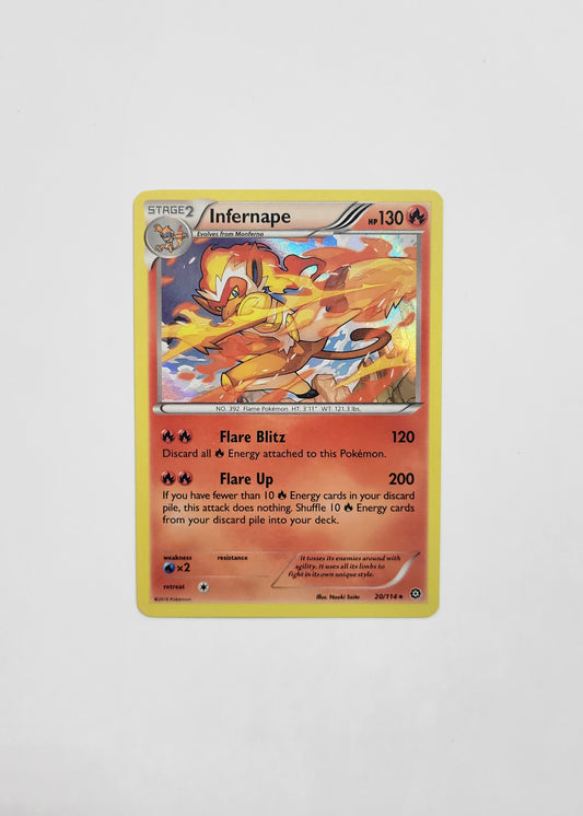 Infernape 20/114 (Holo) - Steam Siege
