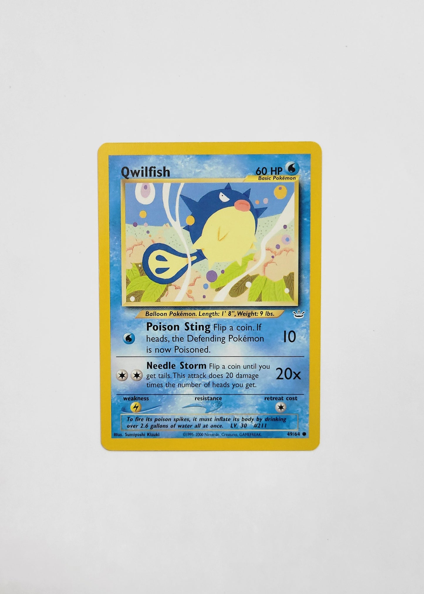 Qwilfish 49/64 - Neo Revelation